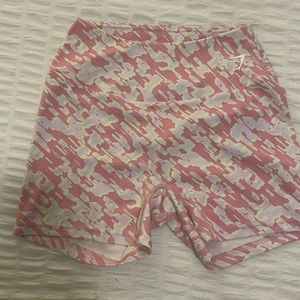 Gymshark Training Shorts. Pink Sorbet. Large.